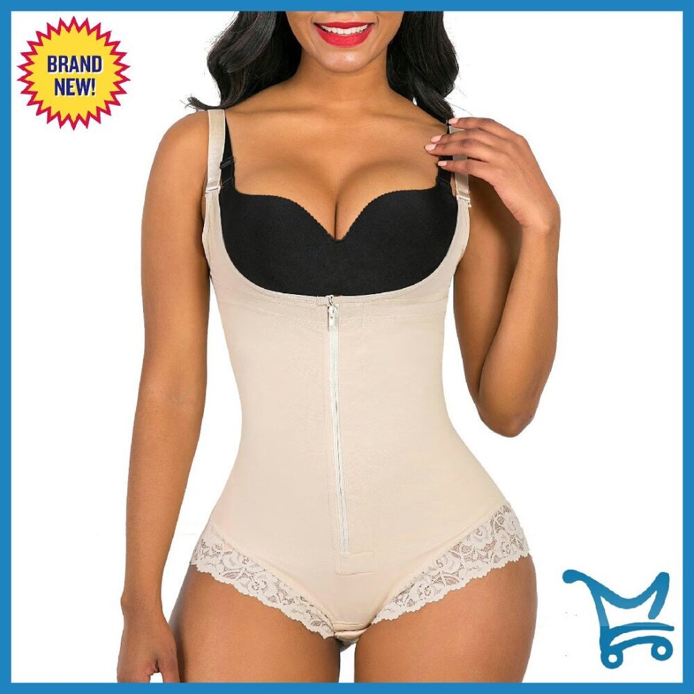 Postpartum Tummy Control Shapewear Bodysuit Butt Lifter 3XL